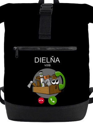 Dielňa volá batoh Black