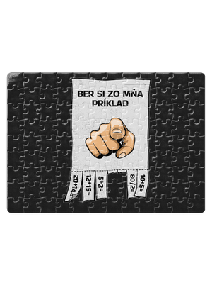 Ber si zo mňa príklad puzzle White