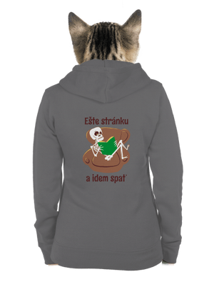 Ešte stránku dámska mikina na zips Steel Gray