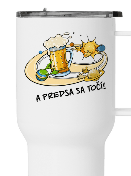 A predsa sa točí! termohrnček White