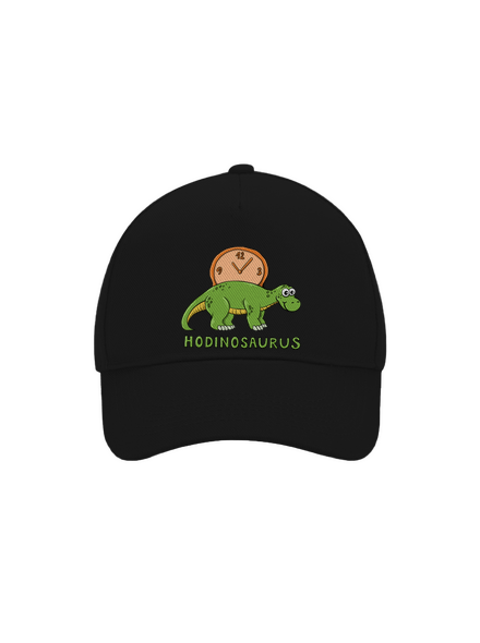 Hodinosaurus šiltovka baseballka Black