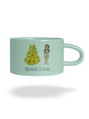 Eidam a Eva hrnček makronka Mint Macaron