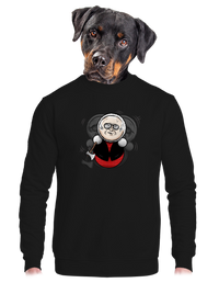 unisex mikina bez kapucne