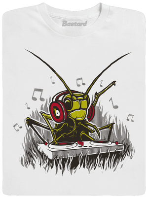 DJ Cvrček pánske dlhý rukáv White