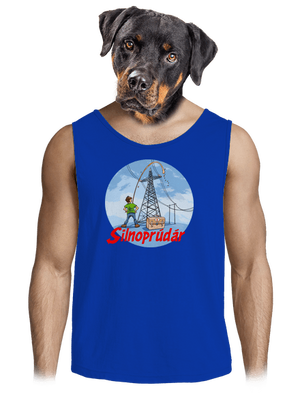 Silnoprúdár pánske tielko Royal Blue