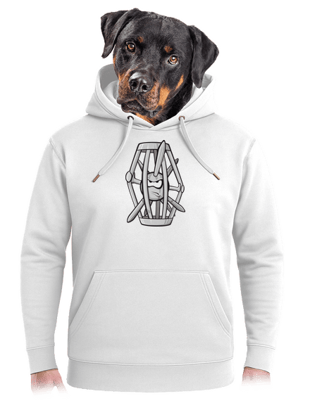 Ježko v klietke unisex mikina premium Snowwhite