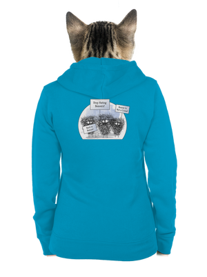 dámska mikina na zips