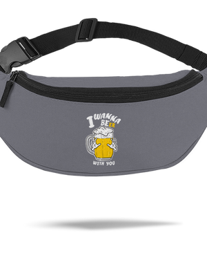 I wanna beer ľadvinka Graphite