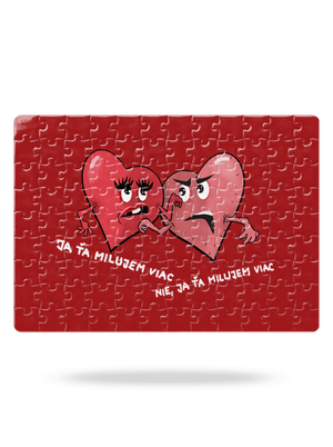 Srdiečka puzzle White