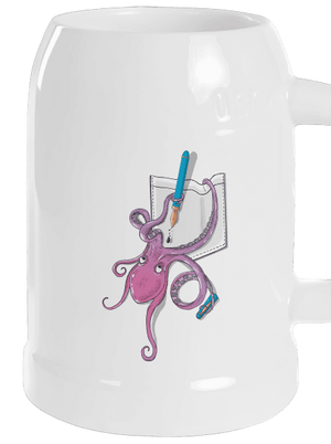 Jednoducho miluje atrament polliter White