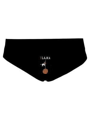 Vlajka dámske nohavičky Black