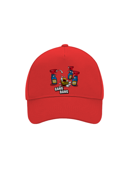Gang Bang šiltovka baseballka Classic Red