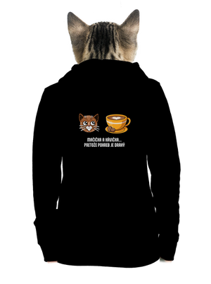 dámska mikina na zips