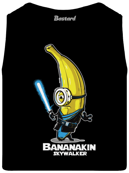 Bananakin Skywalker pánske tielko Black