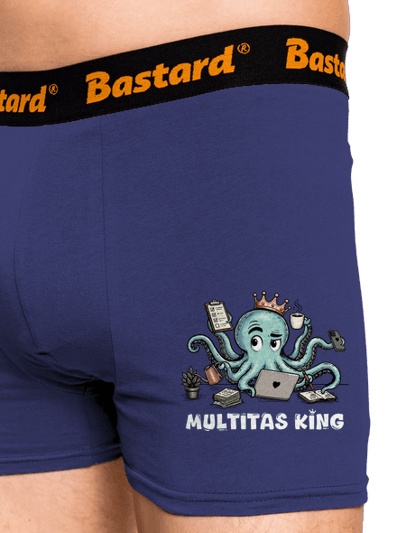 Multitas king boxerky Blue Navy