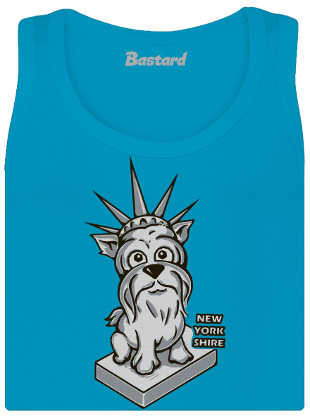 New Yorkshire dámske tielko klasické Blue Atol
