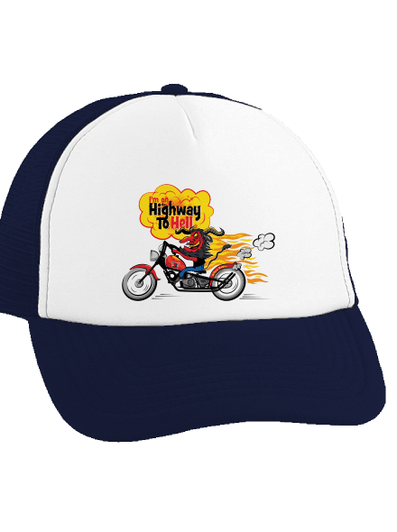 Pekelná jazda šiltovka truckerka French Navy cap