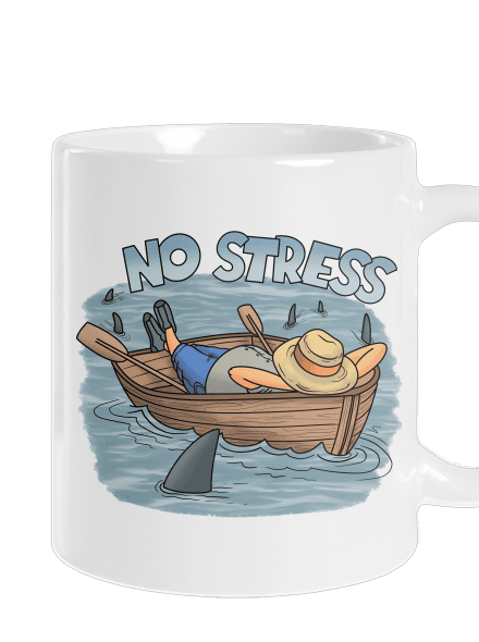 No stress klasický hrnček White