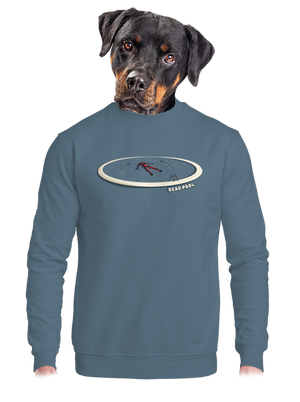 unisex mikina bez kapucne