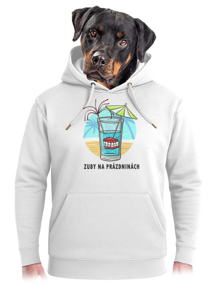 Zuby na prázdninách unisex mikina premium Snowwhite
