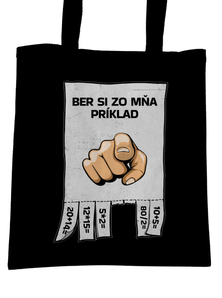 Ber si zo mňa príklad taška Black