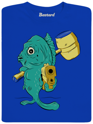 Posledná štedrovečerná pánske dlhý rukáv Royal Blue