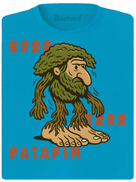Brrr Brrr Patapim – Italian Brainrot dámske športové tričko Blue Atol