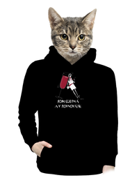 dámska mikina klokanka