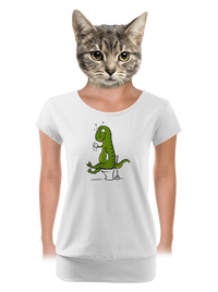 dámske tričko s lemom