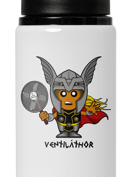 Ventiláthor flaša na vodu White