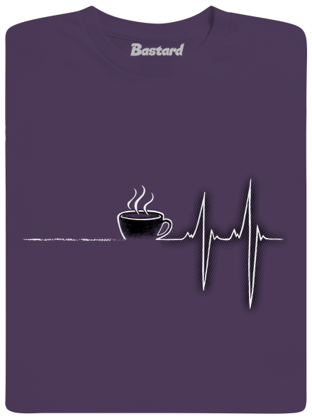 Coffee help pánske tričko Urban Purple