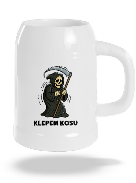 Klepem kosu polliter White