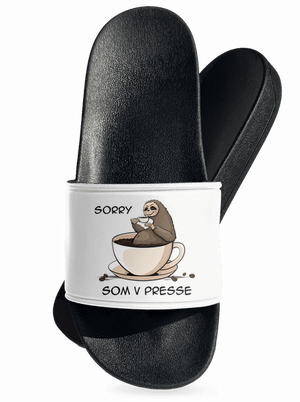 V presse šľapky White