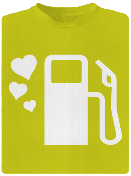 Plnú prosím pánske športové tričko Neon Yellow