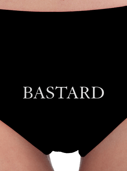 Bastard v luxuse dámske nohavičky Black