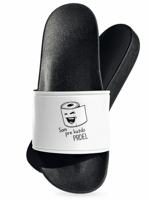 Prdel šľapky White