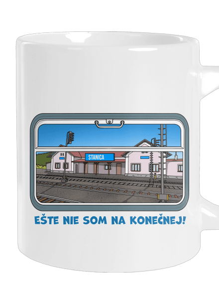 Nie som na konečnej veľký hrnček White