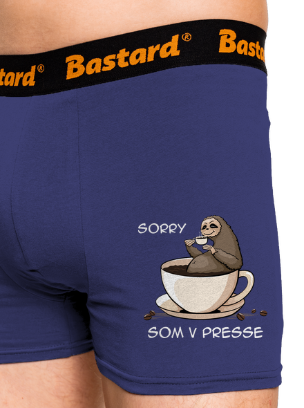 V presse boxerky Blue Navy
