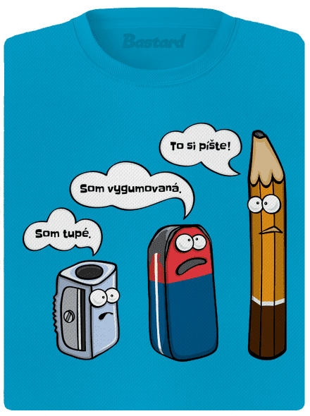 To si pište dámske športové tričko Blue Atol