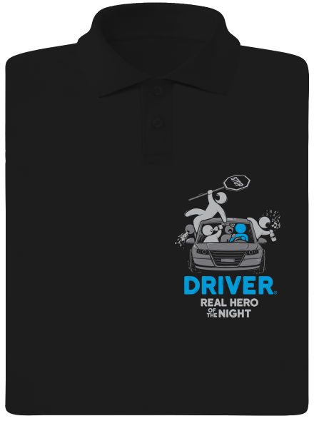 Driver pánska polokošeľa Black