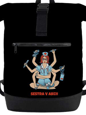 Sestra v akcii batoh Black
