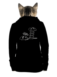 dámska mikina na zips