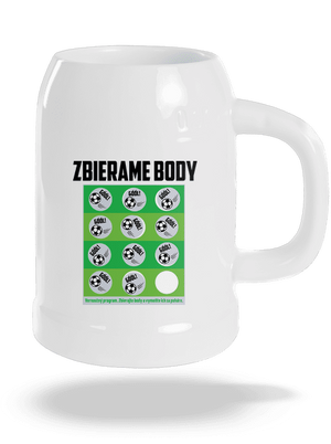 Zbierame body - futbal polliter White