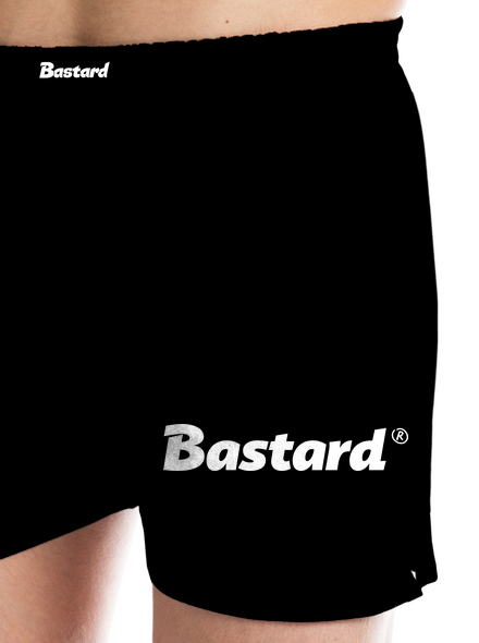 Bastard v logu pánske trenky Black