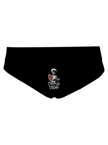 Odstup vegane dámske nohavičky Black