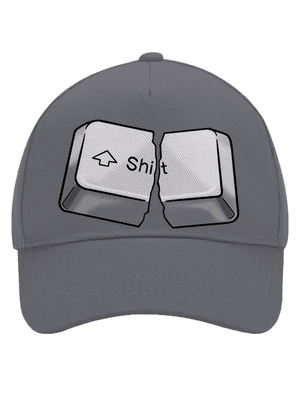Shift šiltovka baseballka Graphite grey