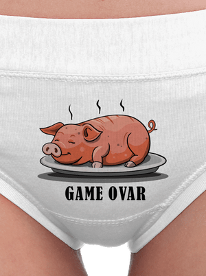 Game ovar dámske nohavičky White