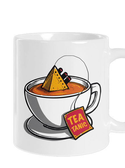 Teatanic klasický hrnček White