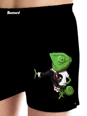 Majster prevlekov pánske trenky Black