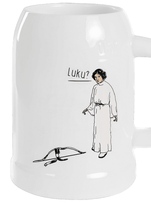 Luke a Leia polliter White